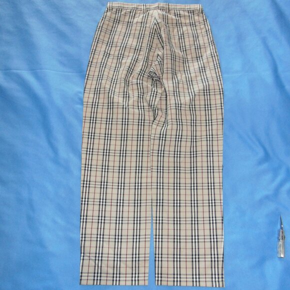 AUTHENTIC  BURBERRY  NOVACHECK  PANTS - Picture 3 of 5
